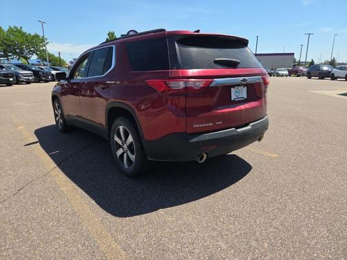 Red Tintcoat 2019 Chevrolet Traverse LT Leather