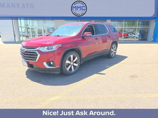 Red Tintcoat 2019 Chevrolet Traverse LT Leather