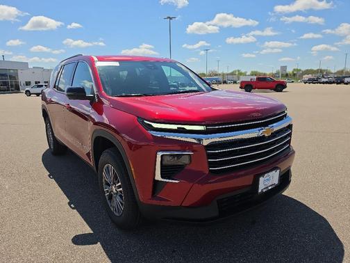Radiant Red 2026 Chevrolet Traverse LT