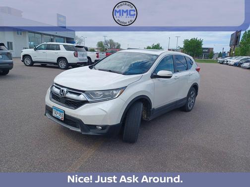 White Diamond Pearl 2018 Honda CR-V EX