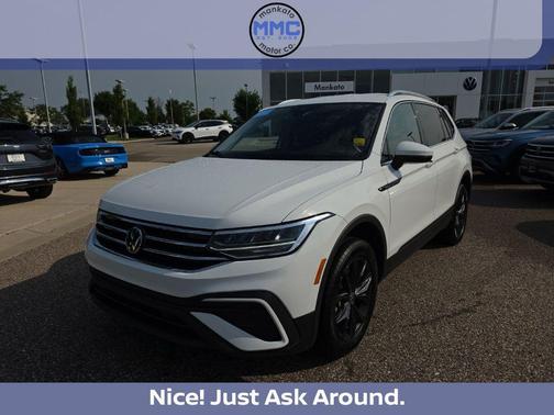 Pure White 2024 Volkswagen Tiguan 2.0T SE
