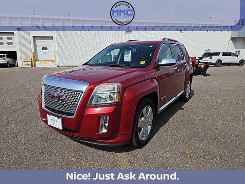 Crystal Red Tintcoat 2015 GMC Terrain Denali