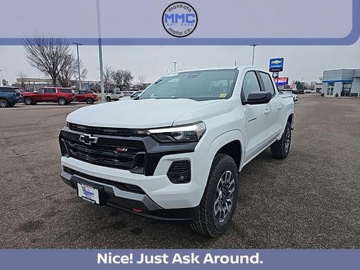 Summit White 2026 Chevrolet Colorado Z71