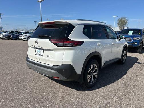 Pearl White 2023 Nissan Rogue SV