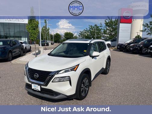 Pearl White 2023 Nissan Rogue SV