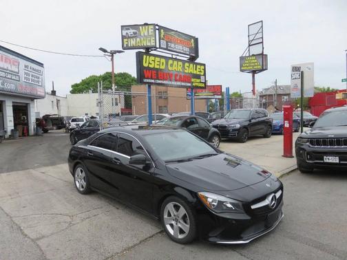 Black 2018 Mercedes-Benz CLA 250 4MATIC