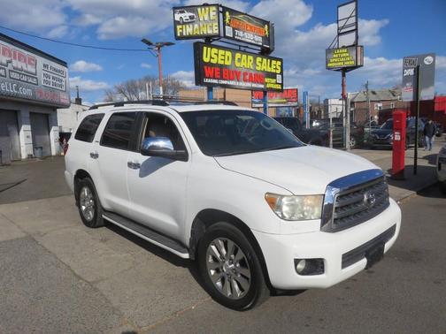 Super White 2011 Toyota Sequoia Limited