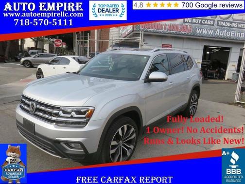 2019 Volkswagen Atlas 3.6L SEL Premium