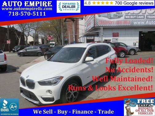 White 2018 BMW X1 xDrive28i