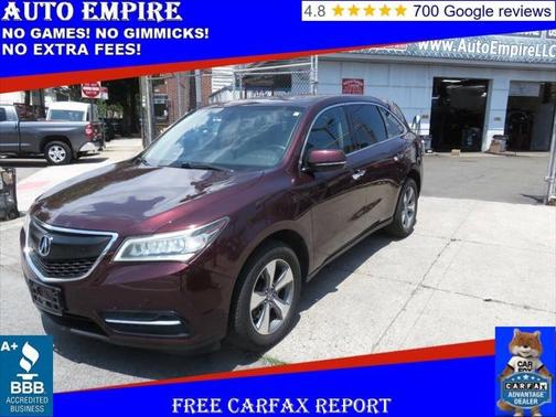 2016 Acura MDX 3.5L AcuraWatch Plus Package