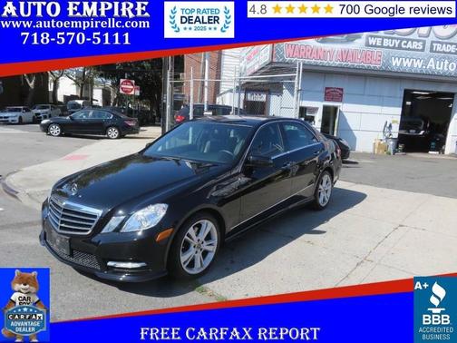 2013 Mercedes-Benz E-Class 4MATIC