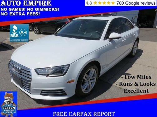 2017 Audi A4 2.0T Premium
