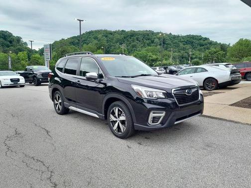 Crystal Black Silica 2020 Subaru Forester Touring