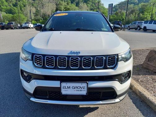 Bright White Clearcoat 2024 Jeep Compass Limited
