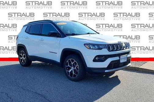 Bright White Clearcoat 2024 Jeep Compass Limited