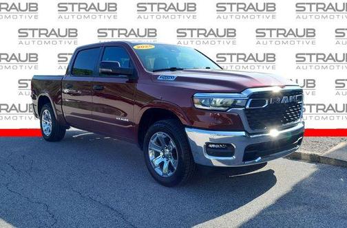 Delmonico Red Pearlcoat 2025 RAM 1500 Big Horn/Lone Star