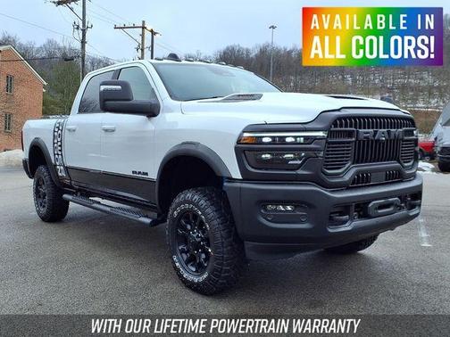 Bright White Clearcoat 2026 RAM 2500 Rebel/Power Wagon