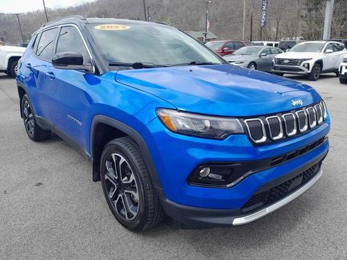 Laser Blue 2022 Jeep Compass Limited