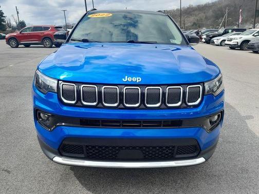 Laser Blue 2022 Jeep Compass Limited