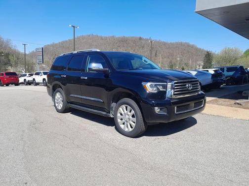 Midnight Black Metallic 2019 Toyota Sequoia Platinum