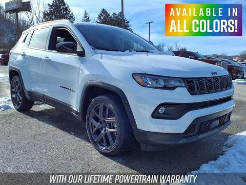 Bright White Clearcoat 2026 Jeep Compass Latitude