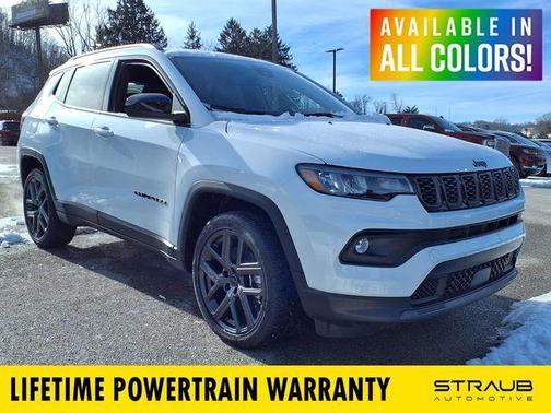 Bright White Clearcoat 2026 Jeep Compass Latitude