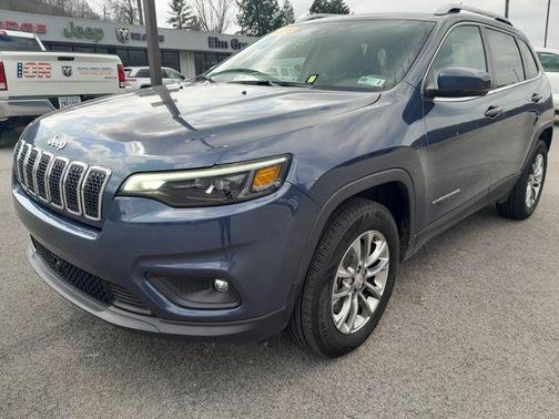 Slate Blue Pearlcoat 2021 Jeep Cherokee Latitude Lux