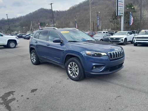 Slate Blue Pearlcoat 2021 Jeep Cherokee Latitude Lux