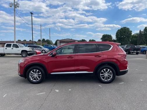 Scarlet Red 2020 Hyundai SANTA FE SEL 2.4