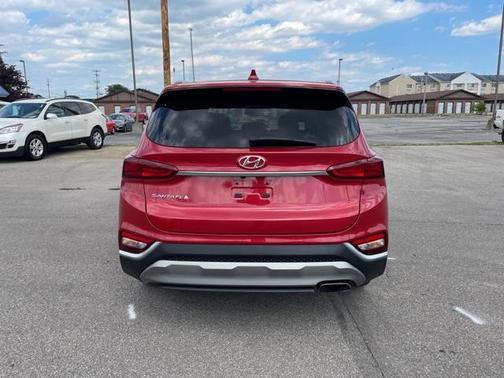 Scarlet Red 2020 Hyundai SANTA FE SEL 2.4