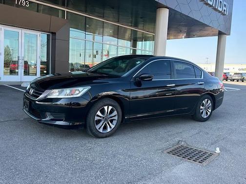 Black 2015 Honda Accord LX