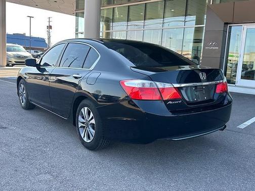 Black 2015 Honda Accord LX