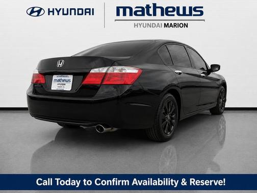 Black 2015 Honda Accord LX