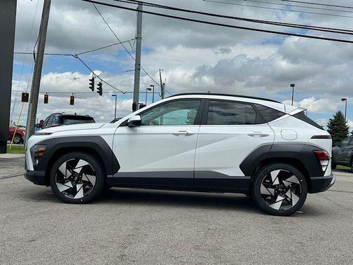 Atlas White 2026 Hyundai KONA Limited
