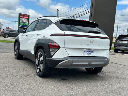 Atlas White 2026 Hyundai KONA Limited