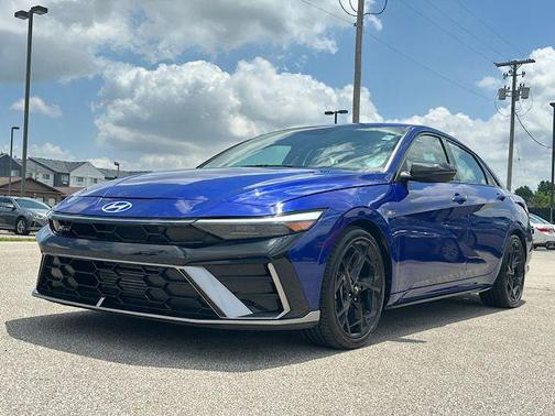 Intense Blue 2025 Hyundai ELANTRA N Line