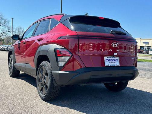 Ultimate Red Metallic 2026 Hyundai KONA SEL Sport