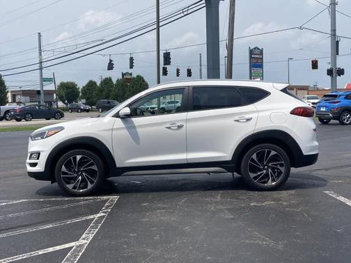 Dazzling White 2019 Hyundai TUCSON Sport