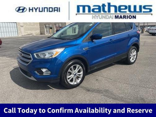 Lightning Blue 2017 Ford Escape SE