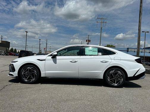 Serenity White 2026 Hyundai SONATA SEL