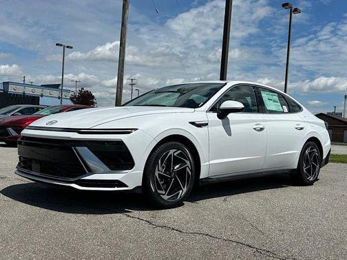 Serenity White 2026 Hyundai SONATA SEL