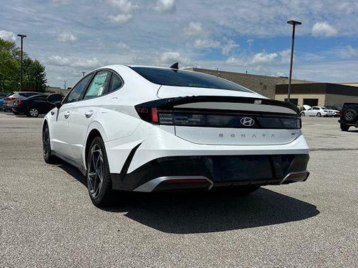 Serenity White 2026 Hyundai SONATA SEL