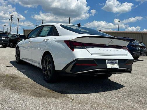 Serenity White Pearl 2026 Hyundai ELANTRA Sport