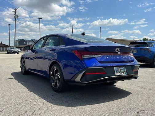 Intense Blue 2025 Hyundai ELANTRA SEL