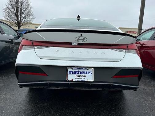 Serenity White 2026 Hyundai ELANTRA Sport