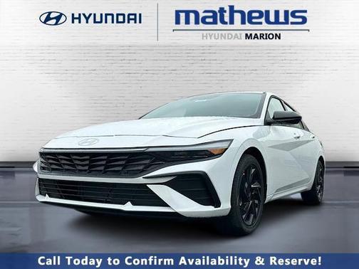 Serenity White 2026 Hyundai ELANTRA Sport
