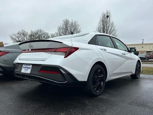 Serenity White 2026 Hyundai ELANTRA Sport