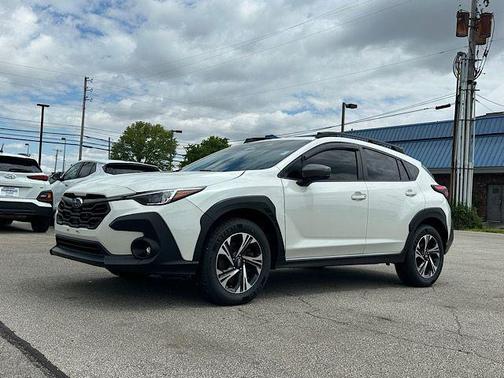 Crystal White Pearl 2024 Subaru Crosstrek Premium