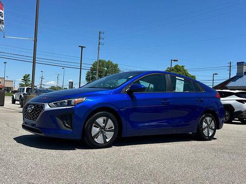 Intense Blue 2022 Hyundai IONIQ Hybrid Blue
