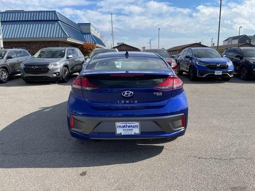 Intense Blue 2022 Hyundai IONIQ Hybrid Blue
